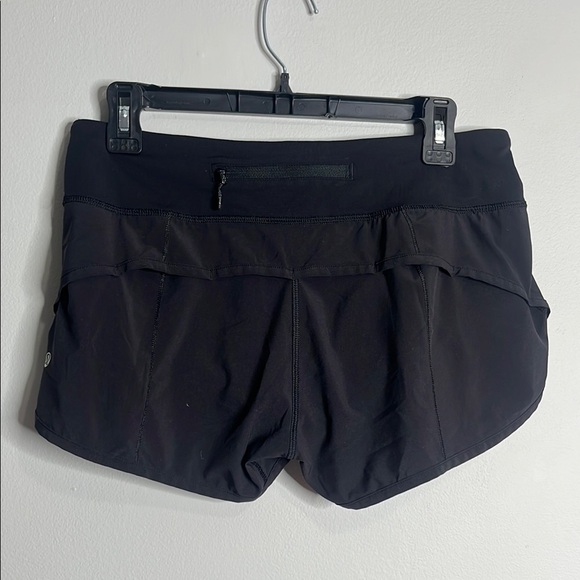 Women's Black Athletic Shorts - Picture 3 of 3